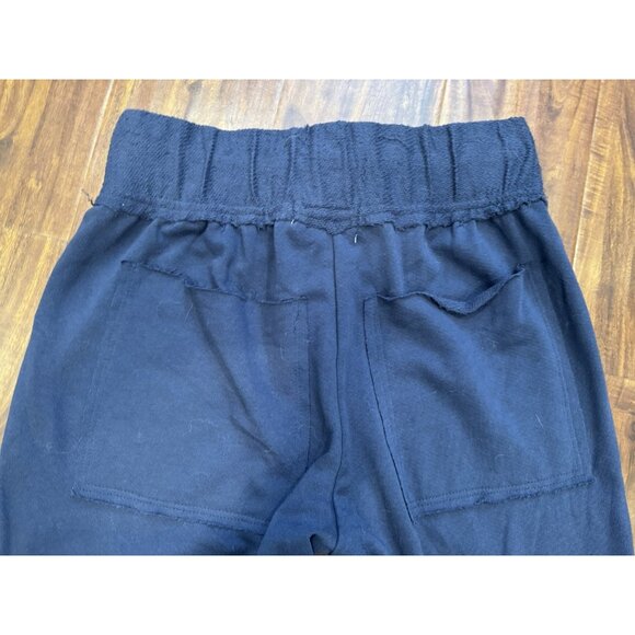 FP Free People Beach Wide Leg Pants Women’s Pull On Beach Cotton XS Blue NEW - Picture 6 of 9